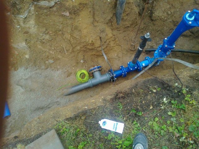 Jahodová-vodovodní přípojka