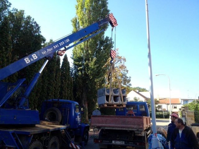 Medlánky-odvodnění komunikace