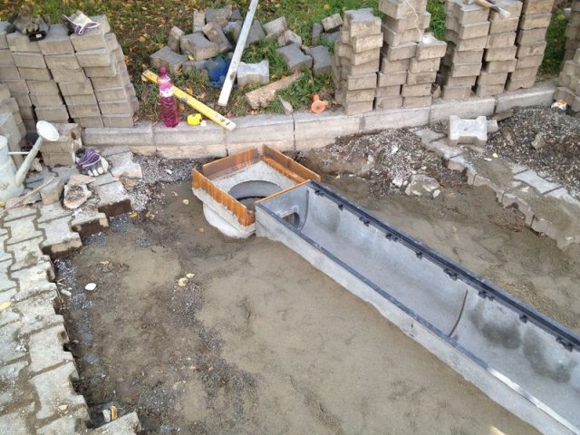 Medlánky-odvodnění komunikace