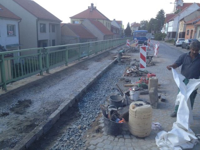 Židlochovice-odvodnění komunikace