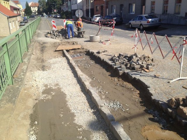 Židlochovice-odvodnění komunikace