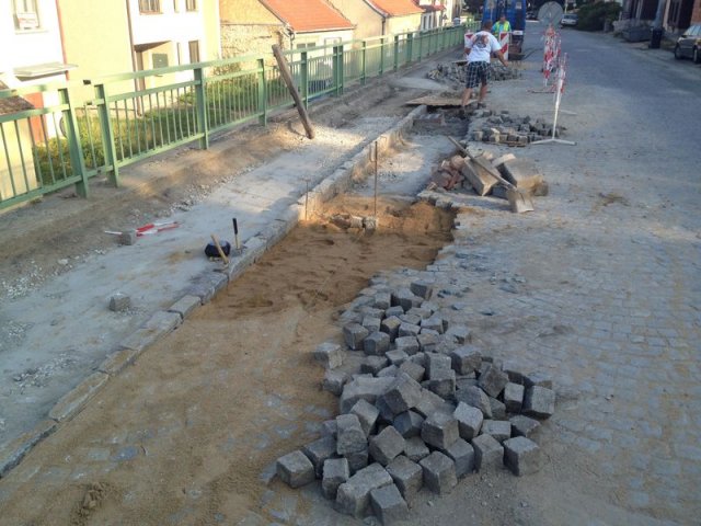 Židlochovice-odvodnění komunikace