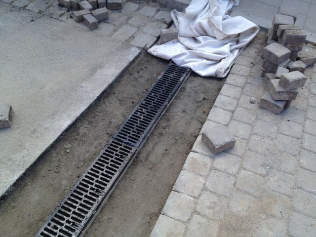 Židlochovice-odvodnění komunikace