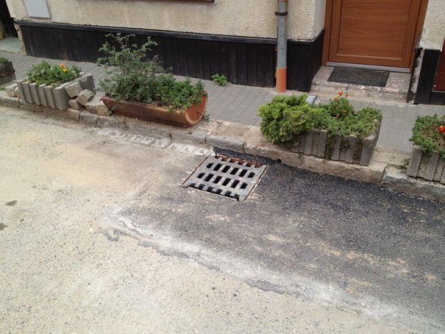 Židlochovice-odvodnění komunikace