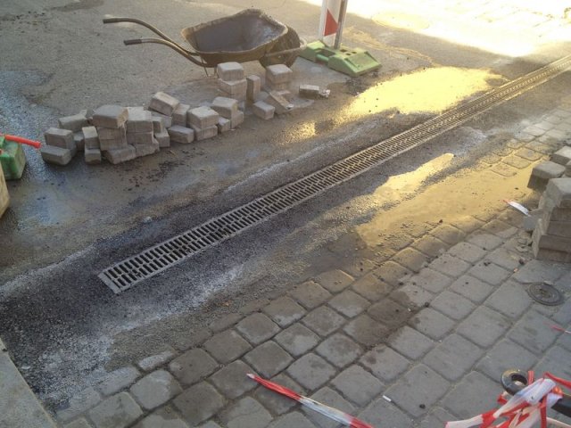 Židlochovice-odvodnění komunikace